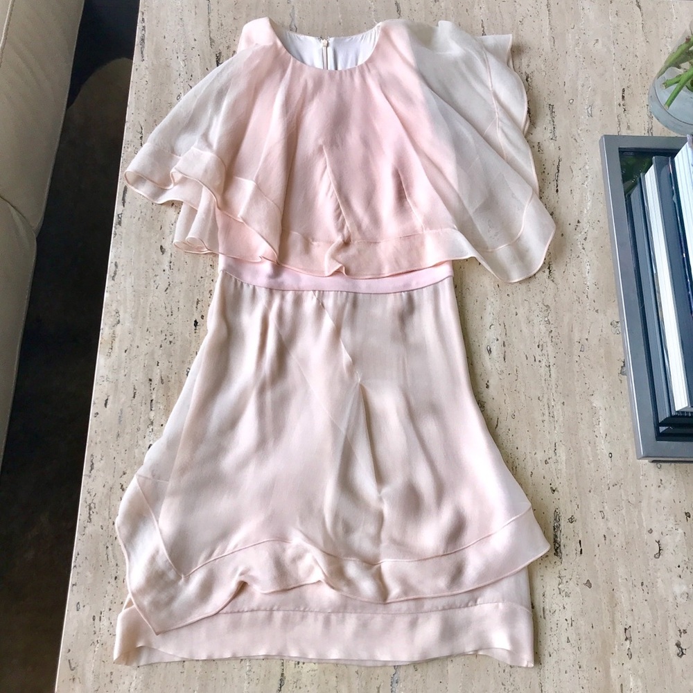 Antonio Berardi NWOT Silk Chiffon Mini Dress 40IT